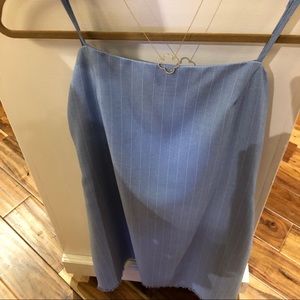 Light Blue Striped Dress (new)